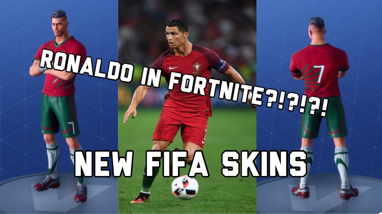 *NEW* CRISTIANO RONALDO SKIN in Fortnite Battle Royale YouTube