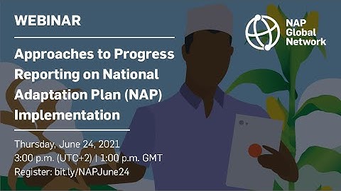 Webinar | Approaches to Progress Reporting on National Adaptation Plan (NAP) Implementation