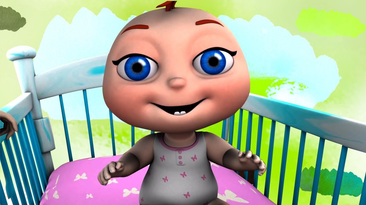 ⁣hush lille baby rim | 3D børn rimer | Hush Little Baby Song | Little Treehouse Dansk | Børns sange