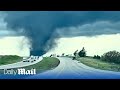 Terrifying videos show tornado sweeping across Nebraska town