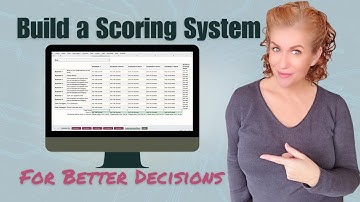 Build a Smarter Scoring System in Excel (for Interviews, Vendors, or Clients)