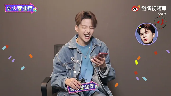 [Eng Sub] 210528 Amber Liu calls Jackson Wang to b...
