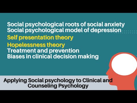 Social psychological roots of social anxiety and Depression| self presentation & hopelessness theory