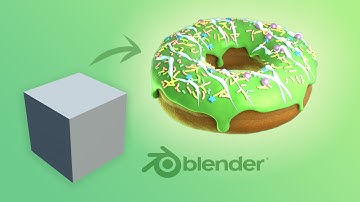Doughnut Generator in Blender (Geometry Nodes for Beginners - part 1: The Basics)