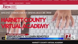 Opportunity to learn remotely in Harnett County