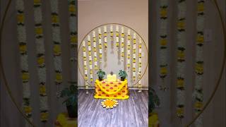 Diy Easy Ganesh Chathurthi Decor Ganesh Decor Festival Decor