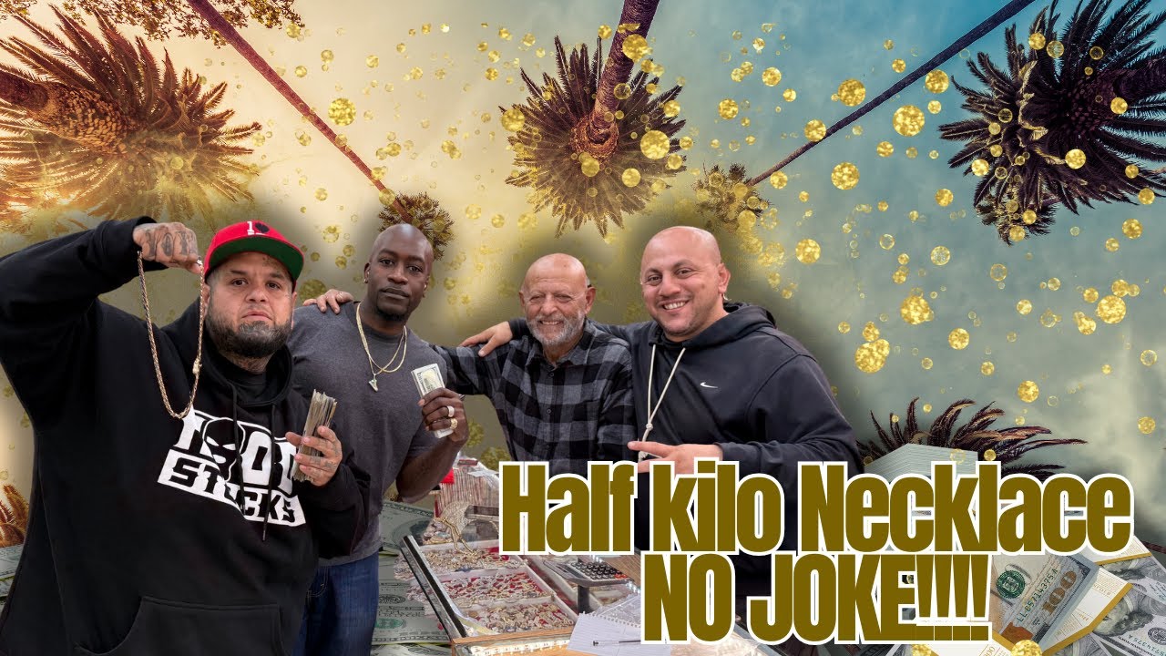 💰 Золотая цепочка весом в полкилограмма — эта вещь просто СУМАСШЕДШАЯ!