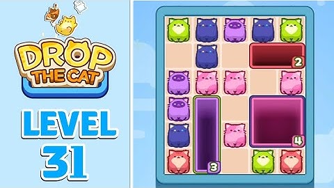 Drop The Cat Level 31 Walkthrough Solution