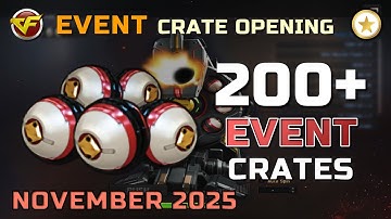 CrossFire WE - Opening Event Crates (November 2025)