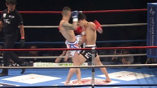 K-1試合映像】玖村将史、海外王者を秒殺KO「レベル違うでしょ！ナメん