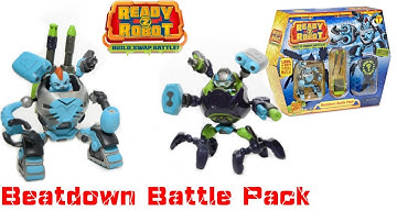 Ready2Robot Beatdown Battle Pack Unboxing! Thermo and HelmetHedd Found !
