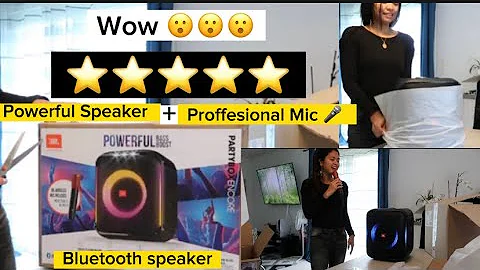 JBL ENCORE PARTYBOX KARAOKE - UNBOXING, MIC TESTING, SPEAKER TESTING || FULL REVIEW , MUST WATCH!!!
