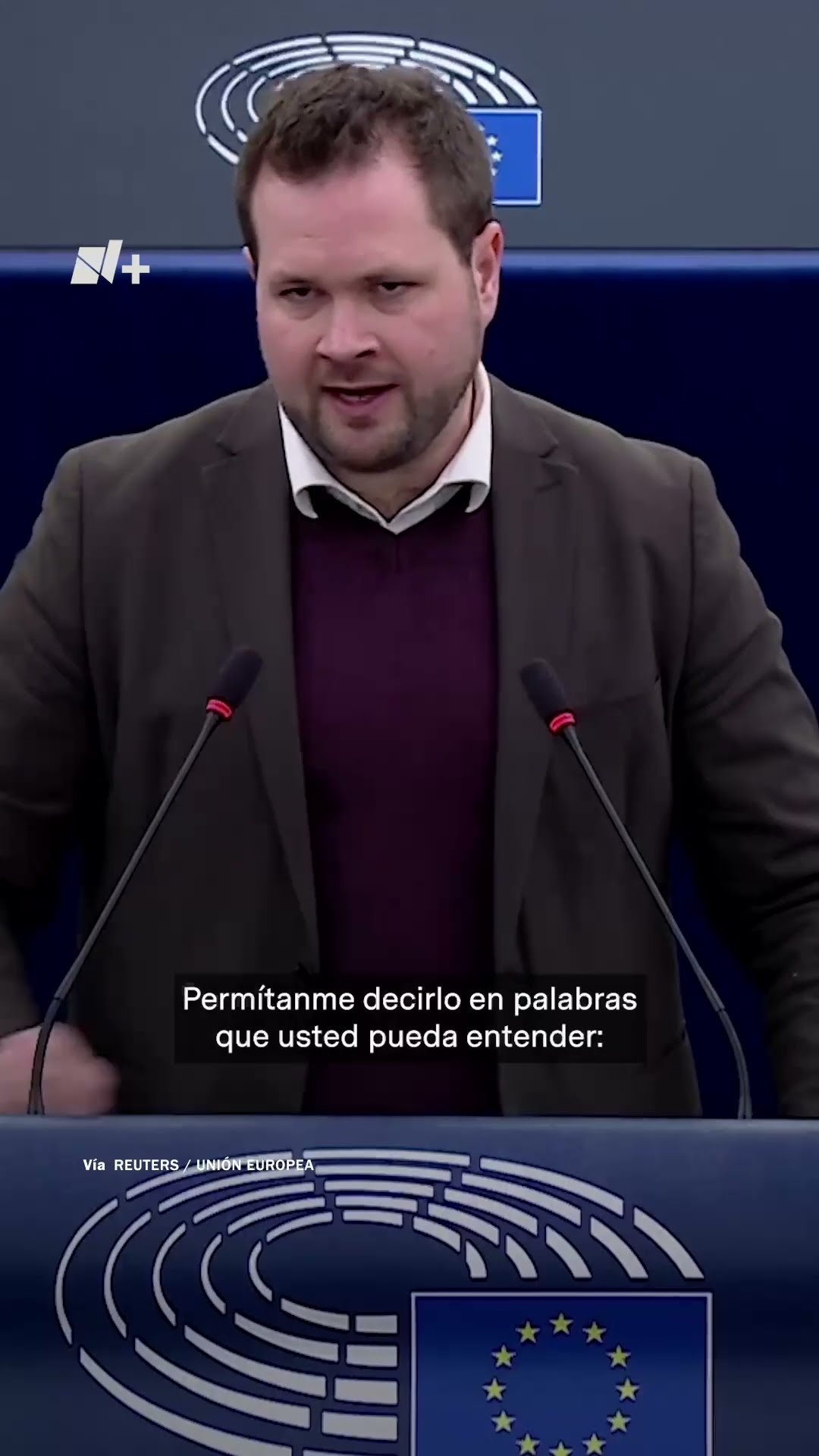 Político danés insulta a Trump y defiende a Groenlandia #nmas #shorts #trump