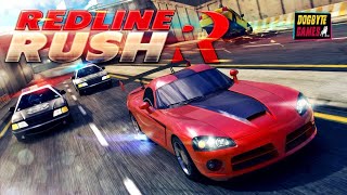 redline rush погоня на ferrari