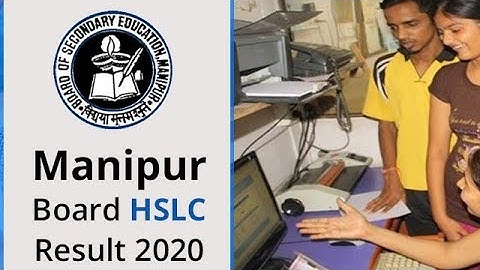 Manipur HSLC Result 2020, BSEM Class 10th Results, manresults.nic.in
