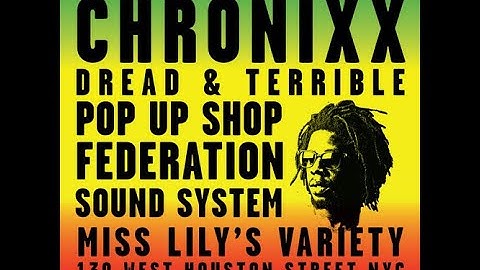 Chronixx Live on Radio Lily with Federation Sound 05.17.14