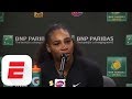 Serena Williams shuts down reporter: ‘I’ve never tested positive’ for banned substances | ESPN