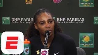 Serena Williams shuts down reporter: ‘I’ve never tested positive’ for banned substances | ESPN