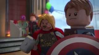 Ultron Crashes the Party - LEGO Marvel Super Heroes: Avengers Reassembled! - Clip 1