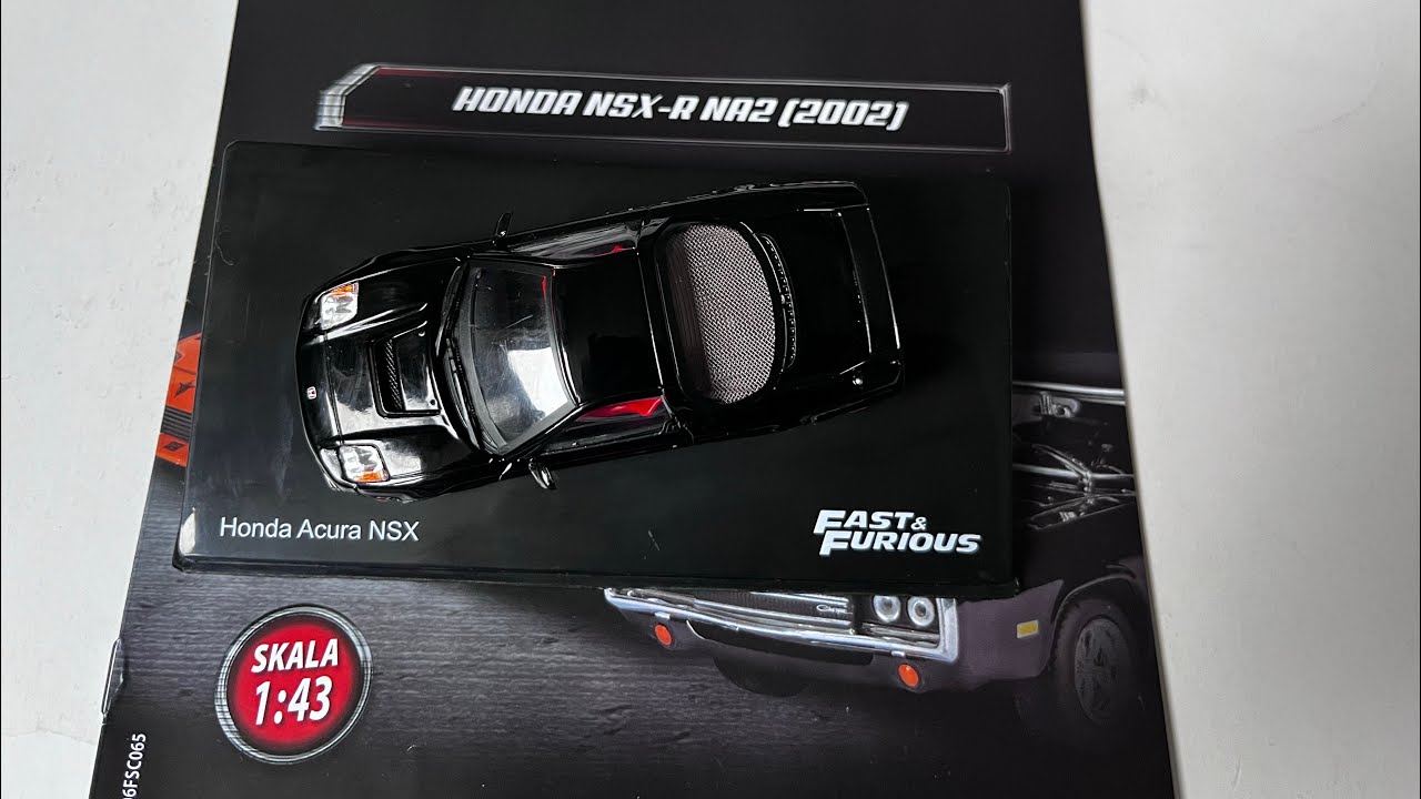 Honda Acura NSX-R NA2 Fast and Furious 1/43 diecast model