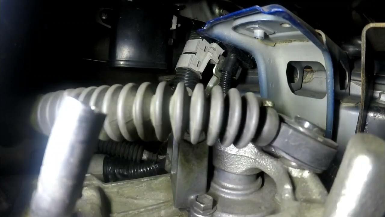 Manual gear shift cable in operation Suzuki Swift Sport ZC32S YouTube