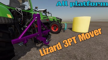 Lizard 3PT Mover  / New mod for all platforms on FS22