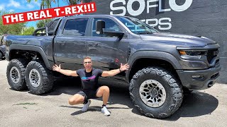 REVEALING The World's FIRST 6X6 RAM TREX!!! *My First Test Drive!*