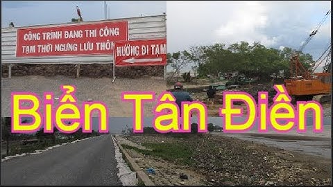 Hiện tại Biển Tân Điền - Gò Công Đông như thế nào so với các năm trước