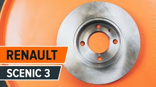 Montering af Bremseklodser keramiske RENAULT SCÉNIC III (JZ0/1_): gratis video