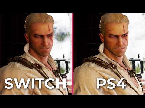 Video: Så Här Jämför The Witcher 3 On Switch Med PlayStation 4