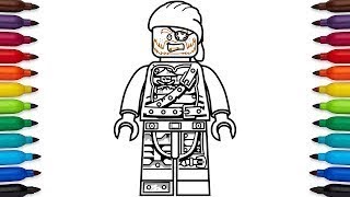 How to draw Lego Ninjago Cole - Skybound screenshot 4
