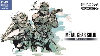 PS VITA - METAL GEAR SOLID 2 HD SONS OF LIBERTY - Un vistazo a Solid Snake en PS Vita