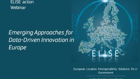 ELISE Webinar: Emerging Approaches for Data-Driven Innovation in Europe