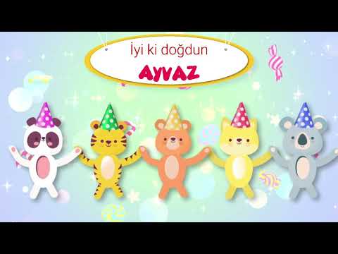 İyi ki doğdun AYVAZ - İsme Özel Doğum Günü Şarkısı (FULL VERSİYON) (REKLAMSIZ)