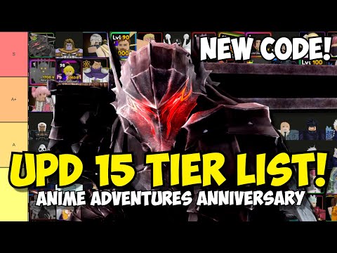 NEW Update 12.5 Anime Adventures Tier List * Who You Should Summon