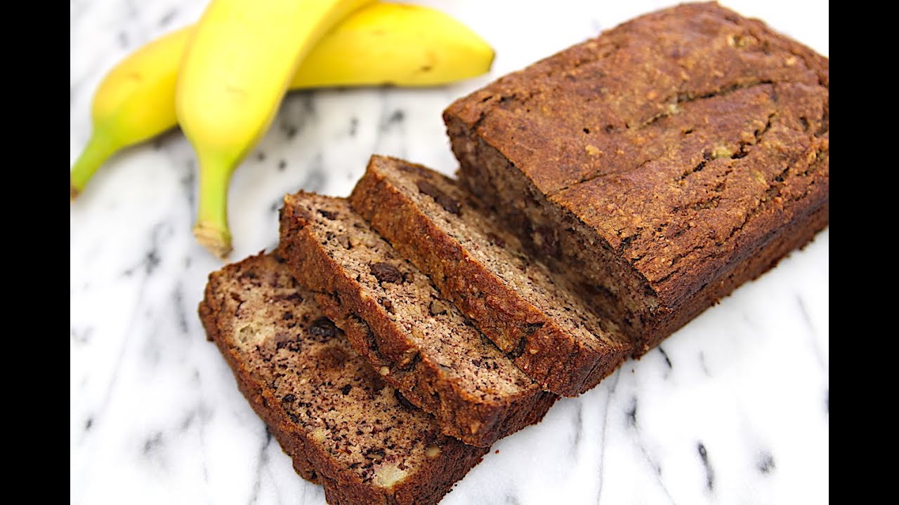 SUPER MOIST Banana Bread (GLUTEN FREE +DAIRY FREE!) YouTube