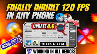 Unlock 120fps in PUBG/BGMI Update 4.6 | Unlock 120fps on Any Phone | Unlock 120fps in New Update screenshot 4