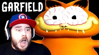 GOREFIELD WANTS TO TURN ME INTO LASAGNA!! | Random Horror Games! (Garfield Edition)