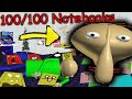 Baldi&#39;s Basics, but you collect 100 notebooks while you&#39;re suffering.