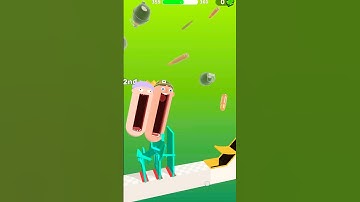 Satisfying Gameplay Showcase: Hopping Heads Level 359 Callenge! #hoppingheadsandroid #shorts #game