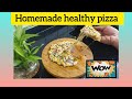 ವ್ಹಾವ್ ಈ ತರಹದ ಪಿಜ್ಜಾ ಮನೆಯಲ್ಲಿ ಮಾಡಬಹುದು | cheese homemade healthy "peet-za" | simple to make |