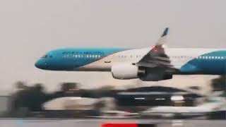 ⚠️ INCRÍVEL LOW PASS Boeing 757-200 (ARG-01)✈️Presidencial da Argentina 🇦🇷