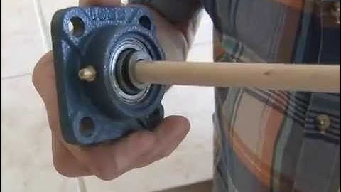 Flange bearing details for grandson