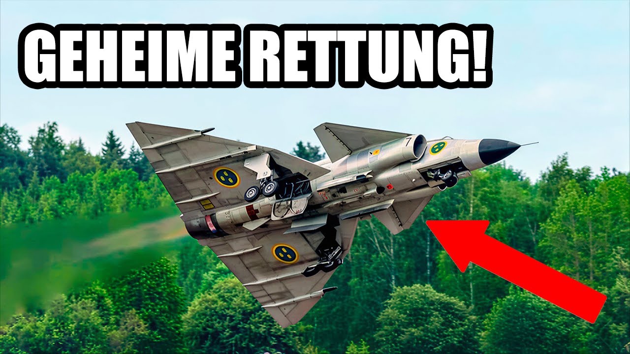 Schwedens geheime Superwaffe die sowjetische MiG-Piloten zur Verzweiflung brachte!