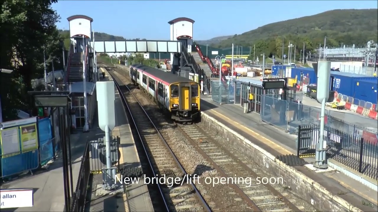 Rails in Wales. Latest in the Valleys. 18th Sept.2024