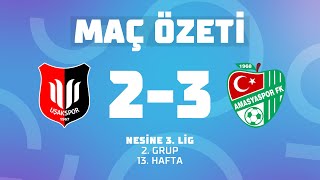 Maç Özeti̇ Uşak Spor 2-3 Amasyaspor Fk