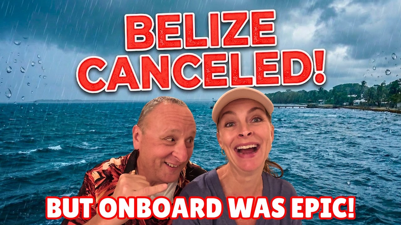 Belize Excursion CANCELED! Is a "Sea Day" on Star Princess actually better?(O'Malleys&Silent Disco)
