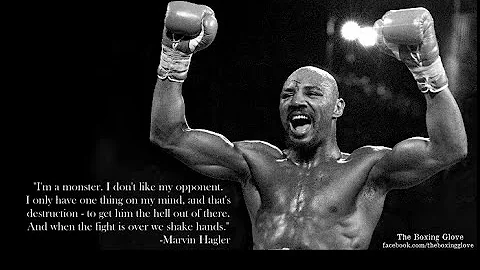 Marvin Hagler Vs Mike Colbert (Highlights) Rare Bo...