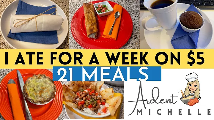 I ATE FOR A WEEK ON 5 DOLLARS | EXTREME BUDGET CHA...