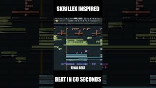 Skrillex inspired future trap type beat aah idk 🪘 #bassmusic #edmproducer #flstudioproducer